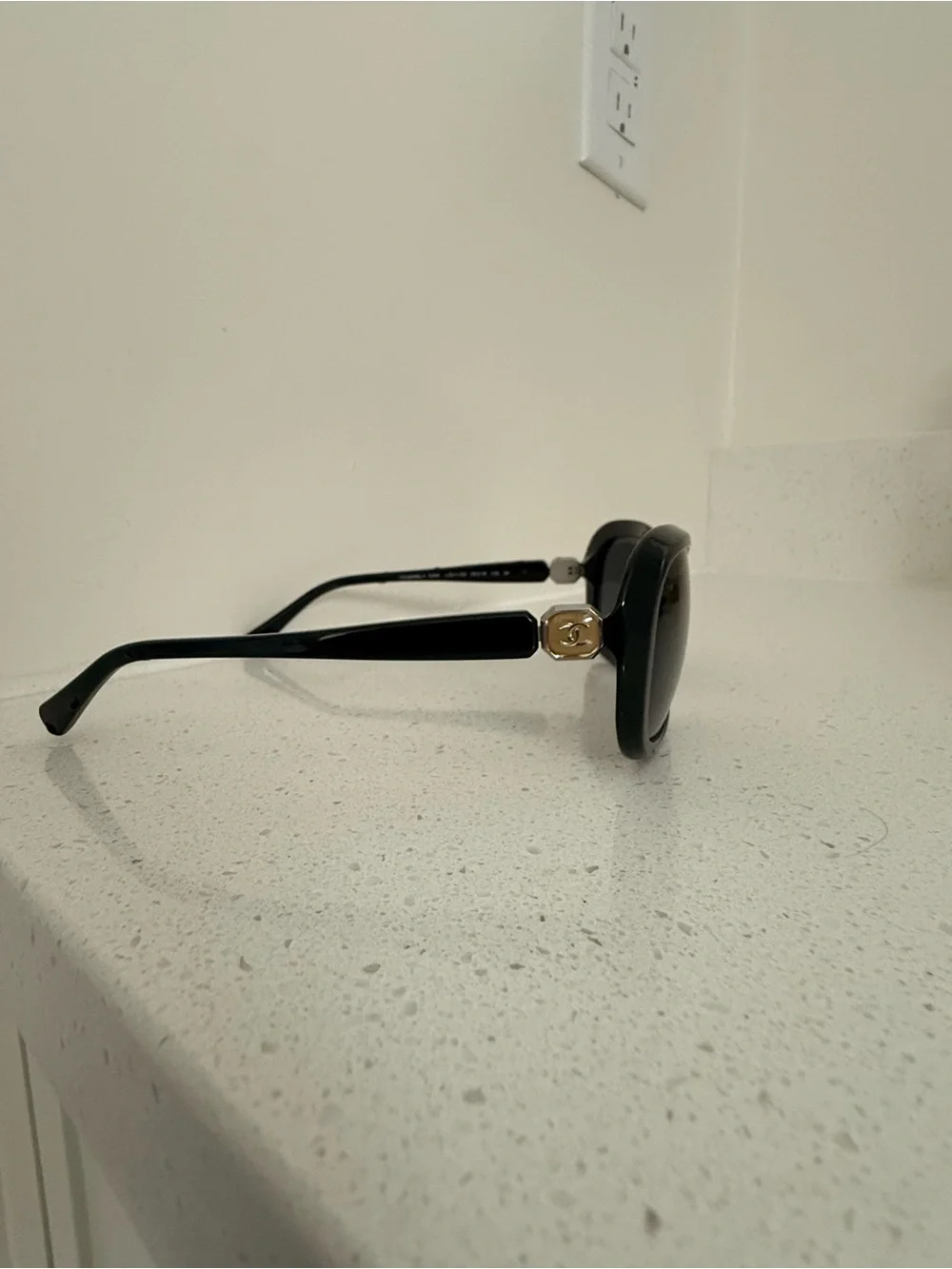 Chanel 5286 Black Oversized Polarized Sunglasses – Made in Italy